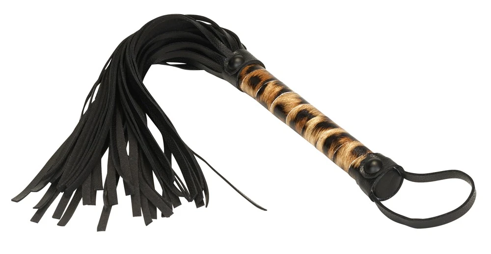 LS Leopard Print, Fesselspiele-Set im Leo-Look: 13 Teile für aufregende BDSM-Abenteuer mit Fesseln, Knebel, Maske und Shibari-Seil!