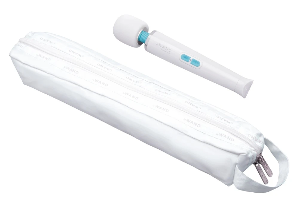 le Wand Classique Petite Wand, Luxus-Massagestab Classique Cordless Petite von le WAND mit 6.500 RPM Vibration, Soft-Touch Oberfläche und USB-C Ladefunktion