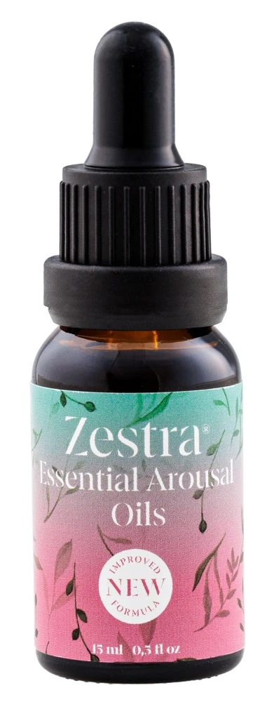 Zestra Aphrodisiac 6ml, Zestra Essential Arousal Oil – Stimulationsöl für Klitoris & Vulva mit pflanzlicher Formel für intensivere Erregung und gesteigerte Sensibilität