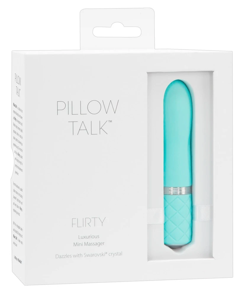 Pillow Talk Flirty Teal Minivibrator mit Powerbullet-Motor