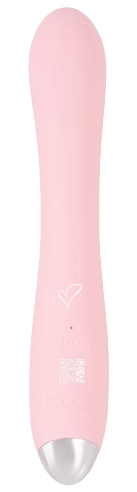 beau coeur Kireya Curved Vibra, KIREYA Curved Vibrator aus Silikon mit 10 Modi, flexibler Form und Rillenstruktur für intensive Stimulation