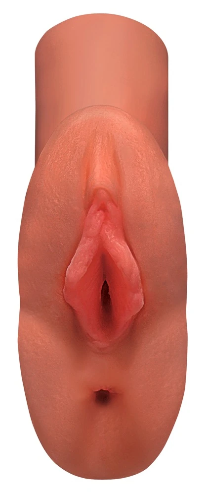 PDX Plus PP Double Stroker Masturbator in lebensechter Vagina-/Anus-Optik