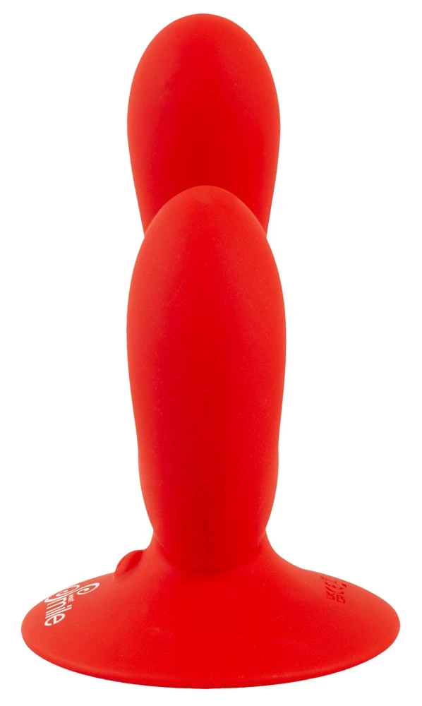 Smile Dual Vibrator, Doppelvibrator mit Saugfuß – flexibles Dual-Toy für sexy Freihand-Abenteuer, zwei Motoren, 9 Modi und anpassungsstarke Doppel-Stimulation