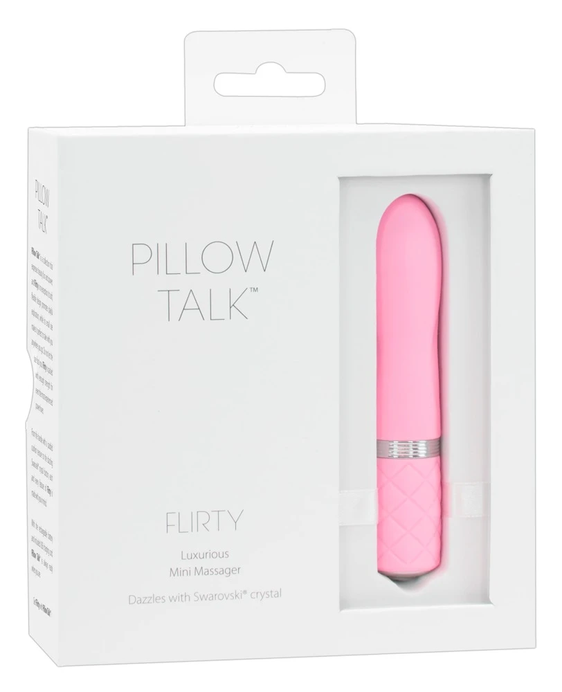 Pillow Talk Flirty Pink Minivibrator mit Powerbullet-Motor