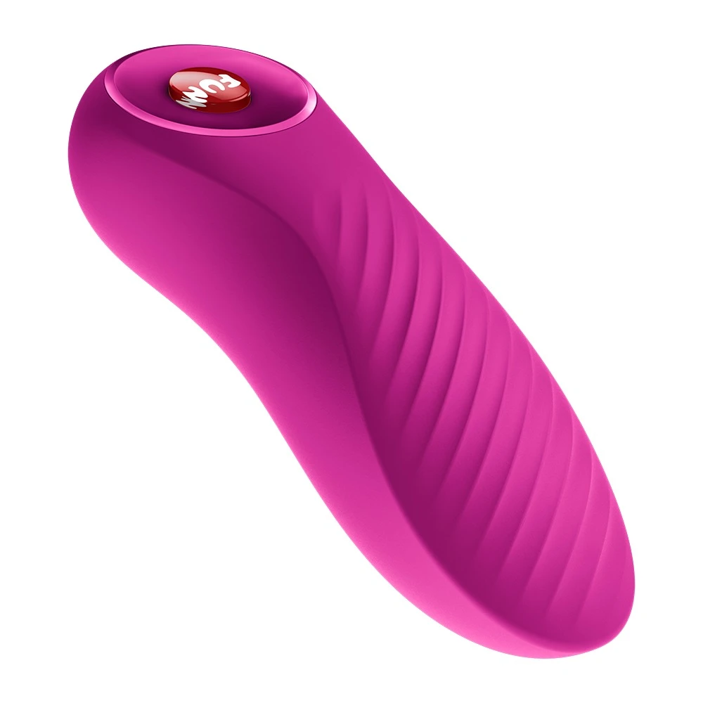 Bijou Magenta, Sexy Minivibrator BIJOU ergonomisch 12 Modi kompakt kraftvoll Wellenstruktur One-Button vielseitig einsetzbar