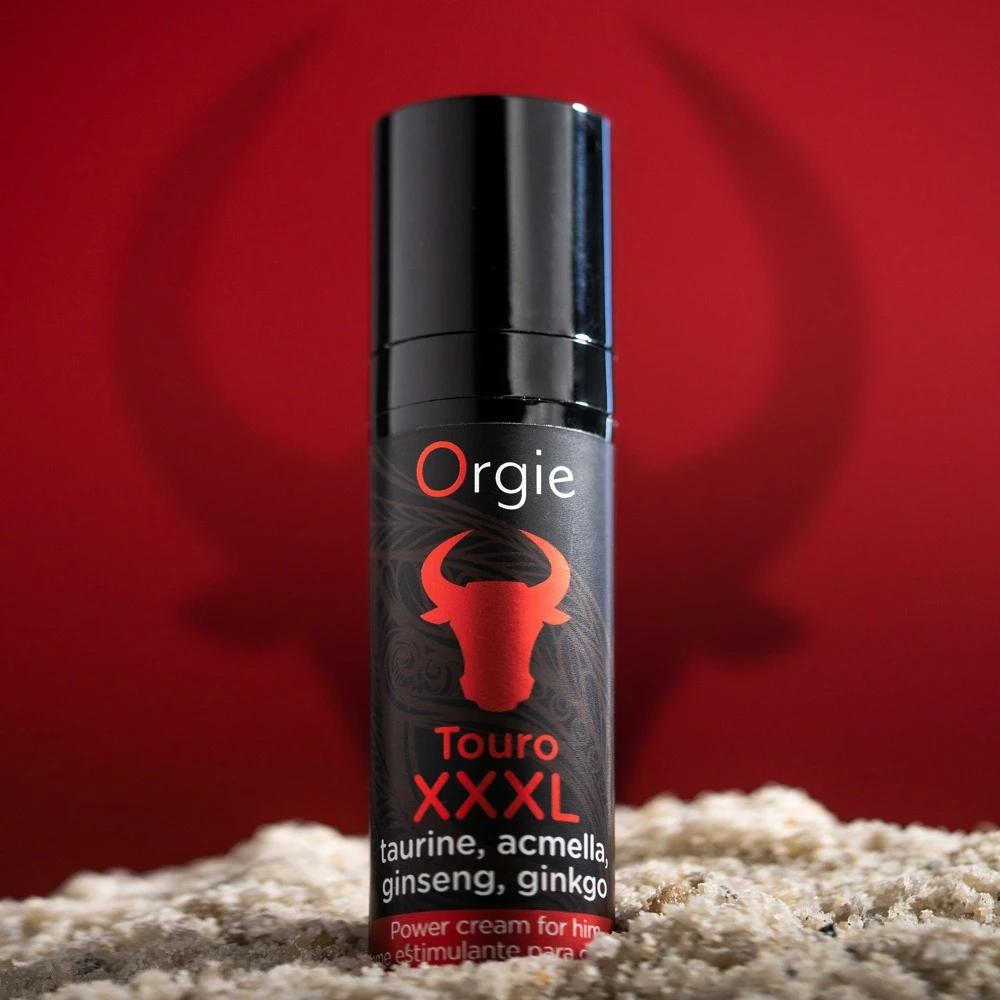 Touro XXXL 15 ml, Touro XXXL Penis-Massagecreme mit Ginseng, Ginkgo & Taurin – stimulierender Effekt für spürbar härteren, pralleren Penis und kraftvolle Performance
