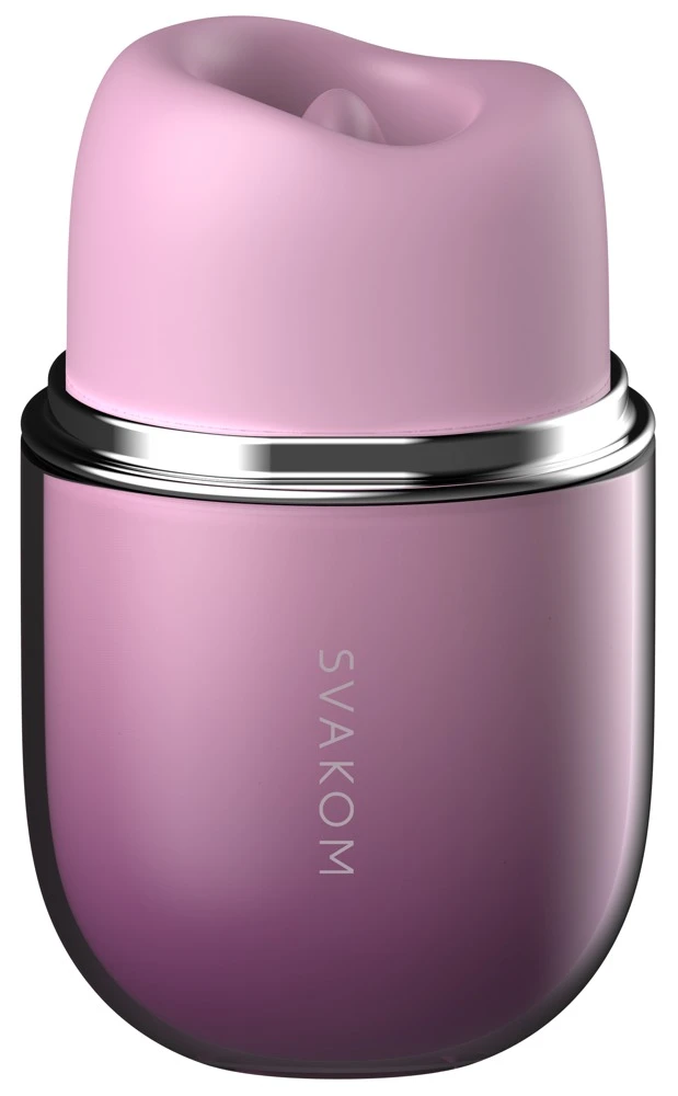 Klitty Dusty Lavender, Klitty Auflegevibrator Katze mit Saug- & Leckfunktion, kompakt, stark vibrierend, weicher Silikonmund, handlich & verspielt