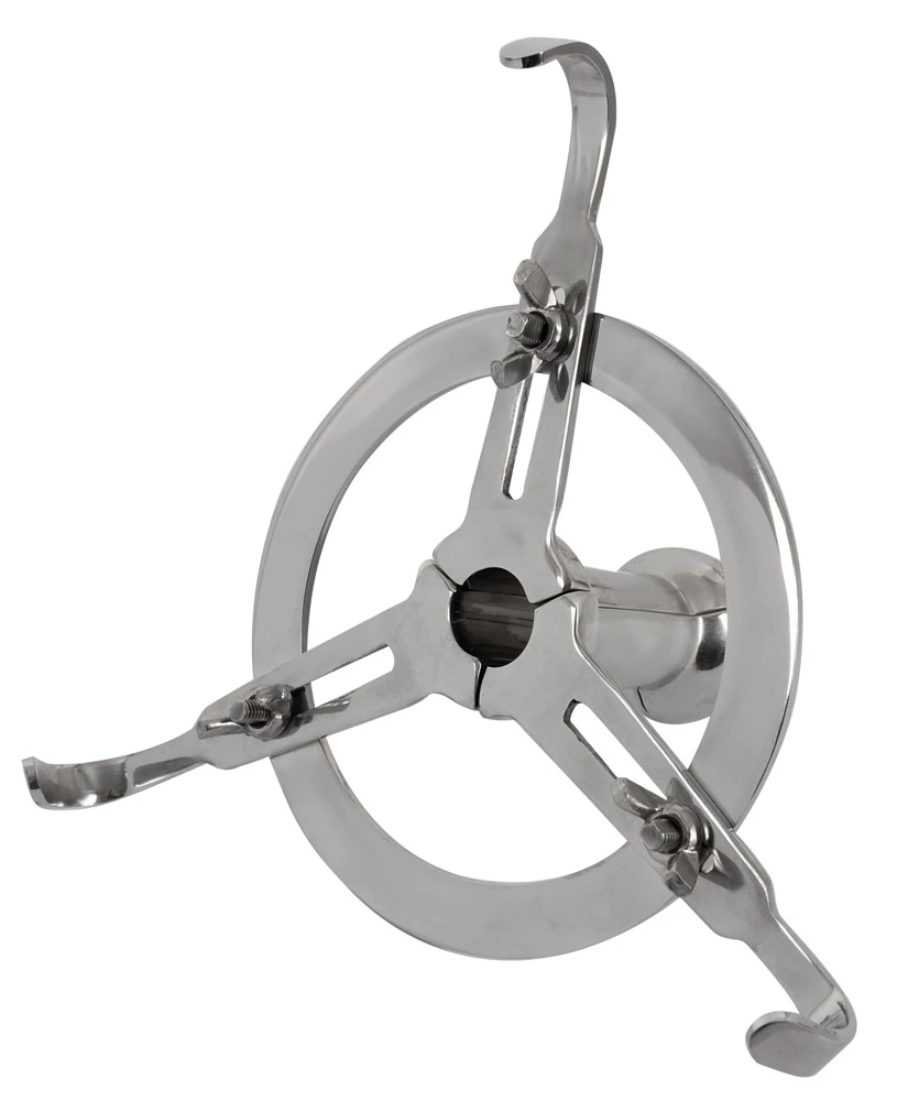 Fetish Collection Anal Deluxe, Anal Spreader Deluxe – hohler Edelstahl-Spreizer mit verstellbarem Durchmesser für intensiven Anal-Kick, offenes Feeling & tiefe Einblicke