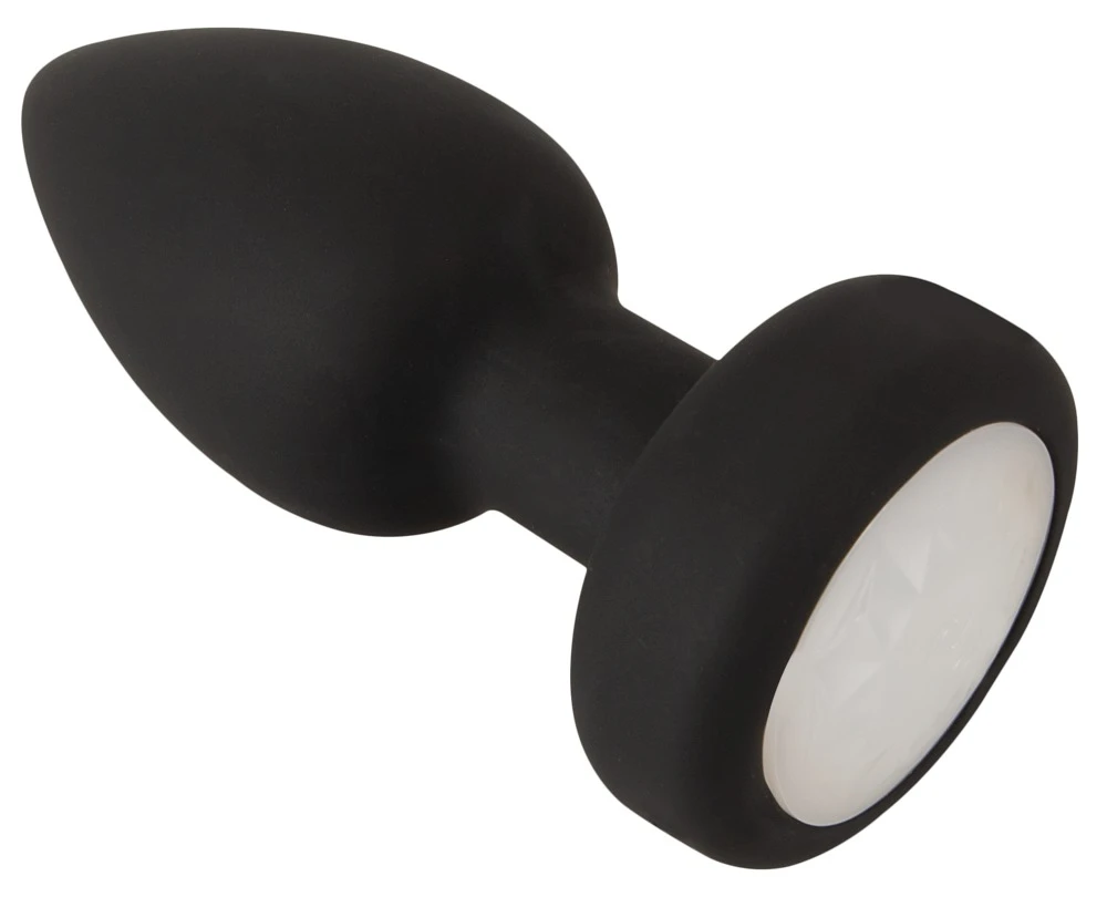 ANOS RC Flashing Butt Plug, RC Flashing Butt Plug with Vibration von ANOS – konischer Analplug mit LED-Lichtshow, 7 Modi und Fernbedienung für leuchtstarke Höhepunkte