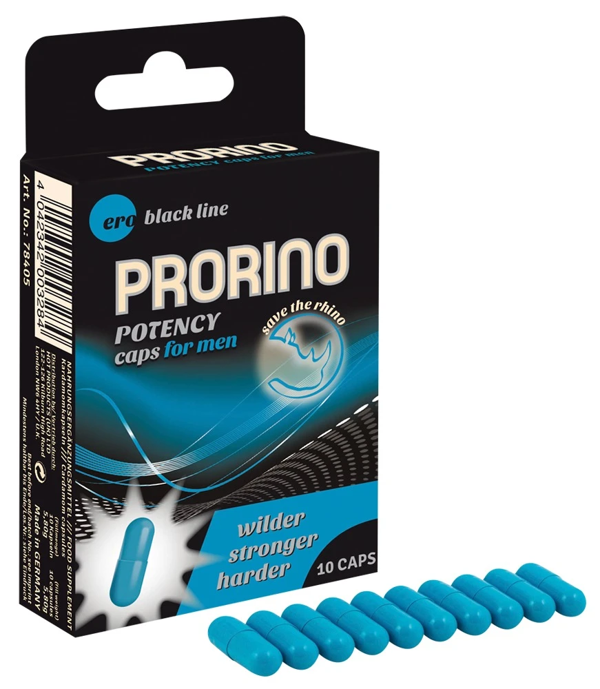 Potency speziell abgestimmt auf die Bedürfnisse des Mannes