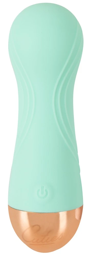 Cuties Soft Green, Mini Vibrator smarter Silikon Vibrator mit 10 Vibrationsmodi ultraweich kompakt leise für intensive Reizwäsche Momente Cuties