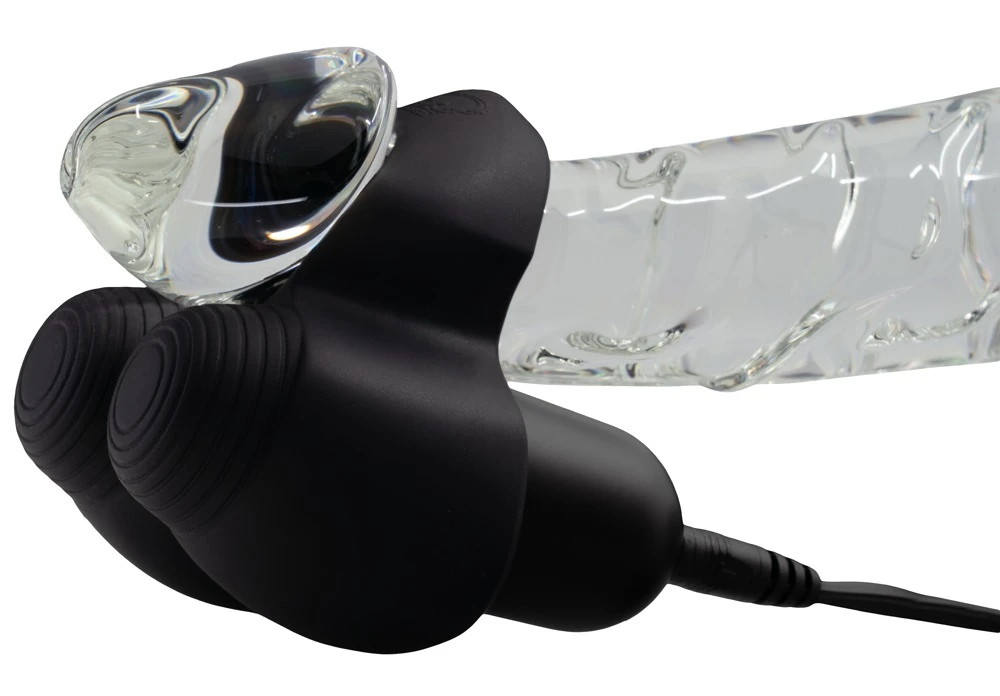 Hot Octopuss Jett Turbo Vibro-Penisring mit Treble & Bass Technologie, 2 Motoren und 63 Vibrationsstufen für Lustmomente Jett Turbo