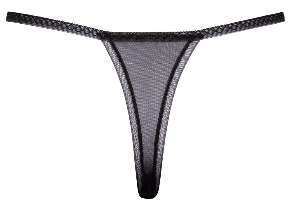 Cottelli LINGERIE Riostring Blume die mit  Strassring verziert sind, Kettchen mit Perlen