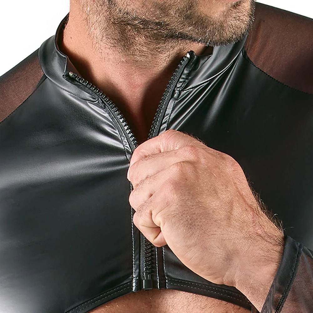 Svenjoyment Riobody im Mattlook – transparenter Powernet-Mix, Reißverschlüsse & Cut-out für starken Auftritt Svenjoyment Riobody im Mattlook – transparenter Powernet-Mix, Reißverschlüsse & Cut-out für starken Auftritt