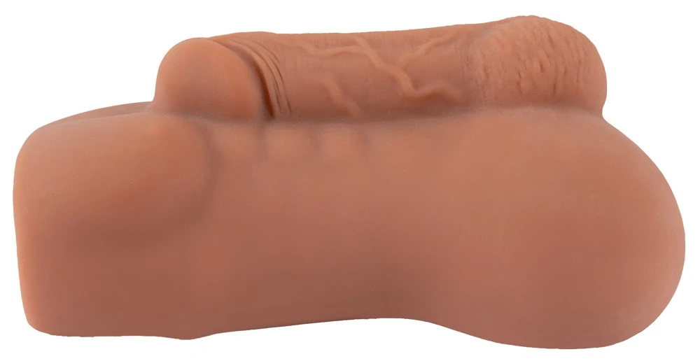 Realistixxx Gay Masturbator, RealGay Masturbator mit realistischem Anus, Penis & Hoden aus hautähnlichem Soft-Material für intensives Anal-Feeling