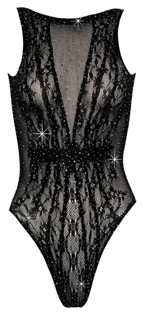 Body von Cottelli FANTASY aus feinem weichem, semi-transparentem Stretchmaterial.
