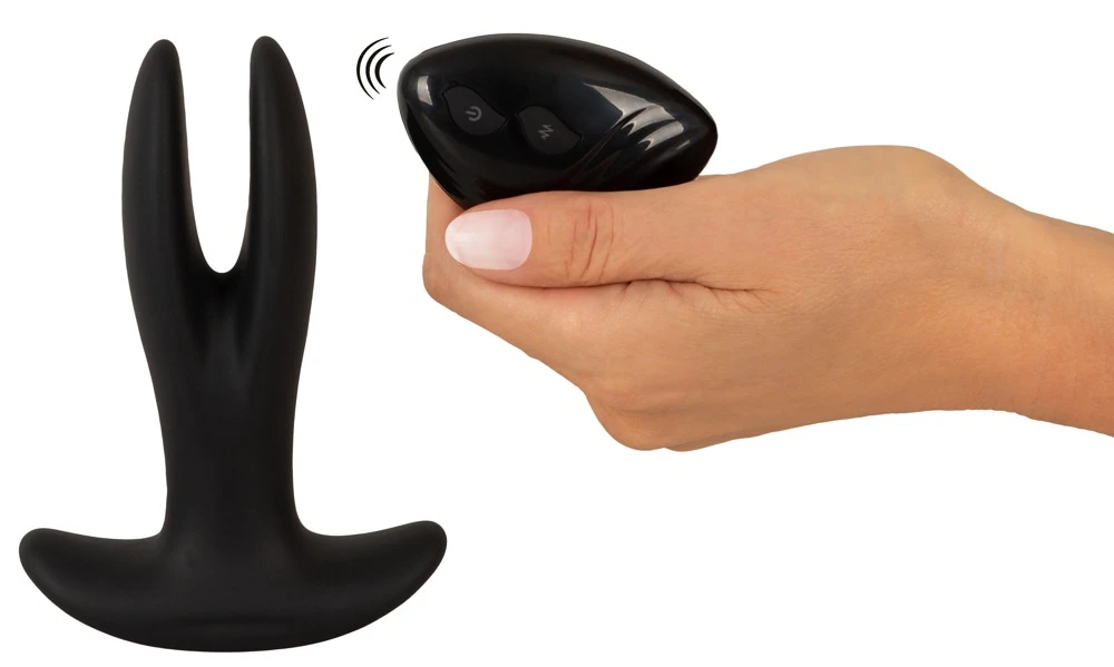 Analstretching deluxe: RC-Vibrator mit 3 Motoren, 8 Modi und Fernbedienung für kontrollierte Lust und gezielte Dehnung
