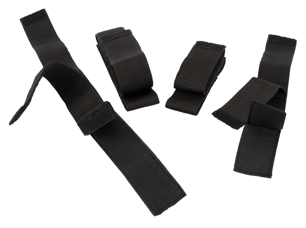 Bad Kitty 4-teilige Fessel-Set für heiße Erotik-Spiele in schwarz.
