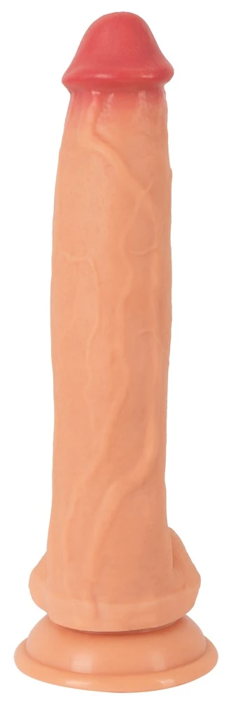 Realistixxx Real Giant 32,7cm, Real Giant: XXL-Naturdildo mit Saugfuß, dualer Vibration und realistischer Optik für intensiven, flexiblen Genuss!