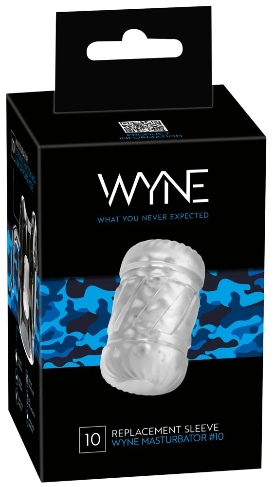 WYNE Sleeve für No.10, WYNE Masturbator 10 Ersatz Sleeve elastisch soft mit Multi-Struktur für intensives Gefühl einfach austauschbar