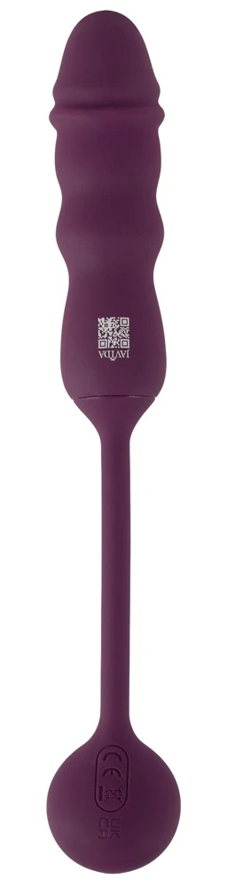 Javida Vibratung+Thrusting Bul, Javida Vibro-Ei mit Stoßfunktion – Aufreizender Bullet Vibrator mit 2 leistungsstarken Motoren, 10 Vibrations- und Stoßmodi für intensiven Lustgenuss
