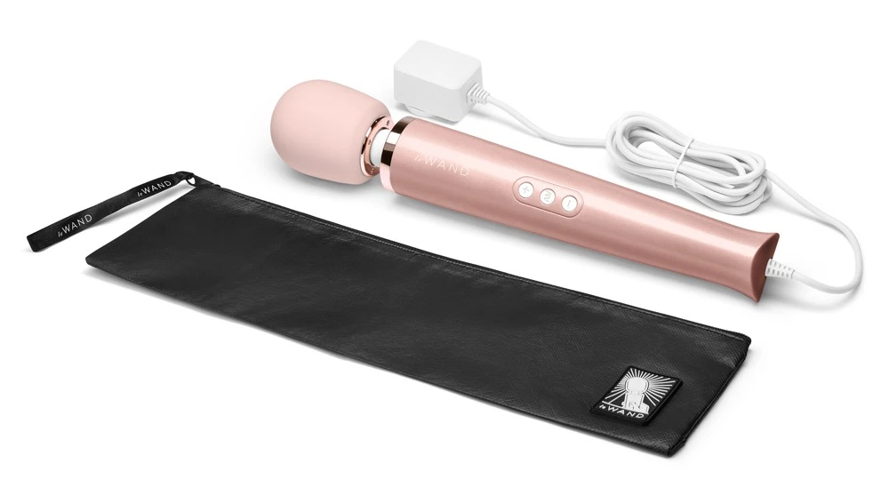 Le Wand Powerful Plug-In Luxus-Massagestab im klassischen Design