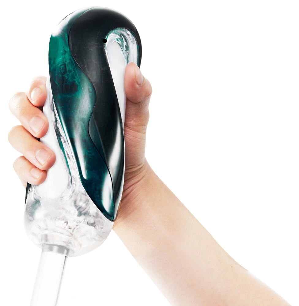 Tenga Flip 360 Midnight Purple, TENGA Flip 360 Masturbator – aufklappbar, Spiral-Drehdesign für 360° Rundum-Stimulation mit Pressure Pads, inkl. Gleitgel sofort startklar