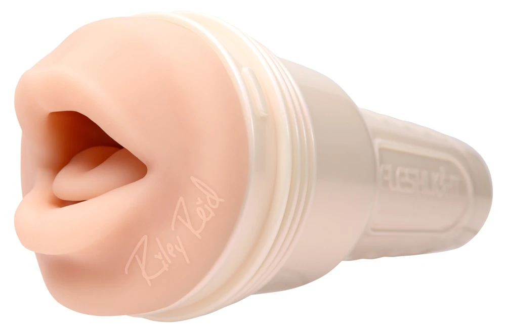 Riley Reid Insomnia Mouth, Fleshlight Riley Reid Insomnia Mouth mit Autogramm – diskreter Masturbator im Taschenlampen-Design mit original Mundform, intensiven Innenstrukturen und realistischer Stimulation für heiße Solo-Momente