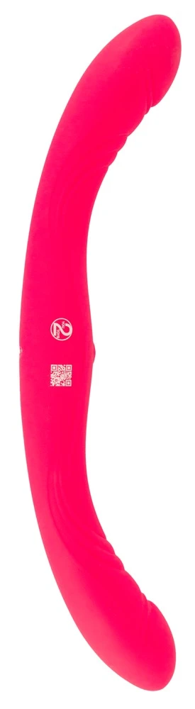 CC Double vibrator, Double Vibrator Coup!es Choice beidseitig nutzbar mit 2 Motoren 9 Vibrationsmodi flexibel soft Silikon für Partner:innen