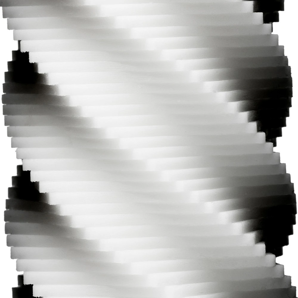 Tenga 3Dx SPIRAL, TENGA 3Dx SPIRAL Masturbator Wiederverwendbar 3D Reliefstruktur Softmaterial Intensiv Massagerillen inkl. Gleitgel
