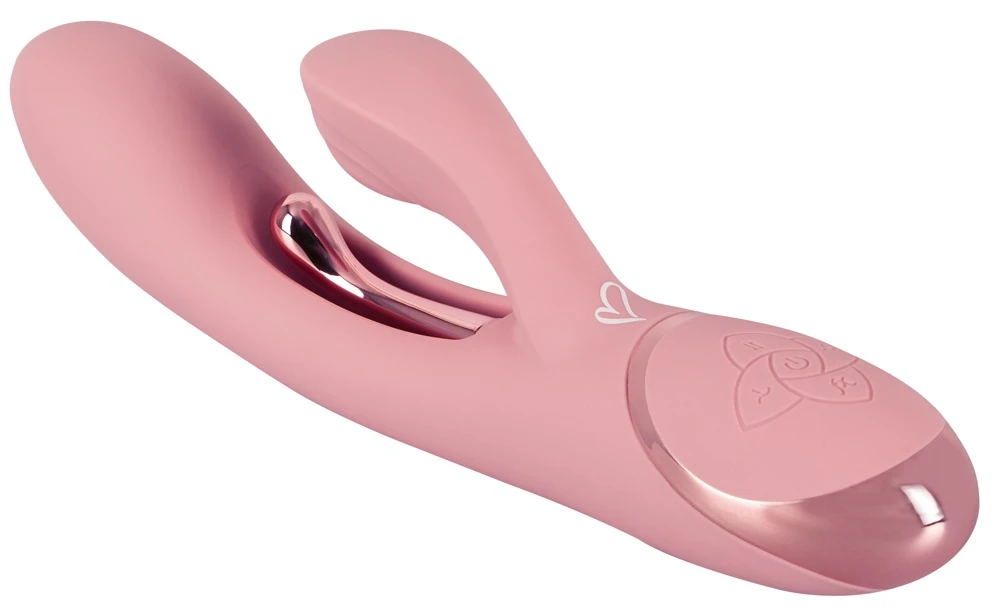 beau coeur Avenor G-Spot Rabbi, luxuriöser Multi-Motor-Vibrator mit Metallzunge, gezielter G-Zonen- und Klitorisstimulation sowie ergonomischem Silikonkomfort für intensive Momente