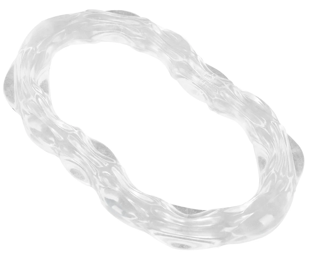 beau coeur Parinor Silicone Co, PARINOR Silicone Cock & Ball Ring von beau cœur – hochelastischer Penis Hodenring aus softem Silikon mit Wellenstruktur für vielseitige Anwendung