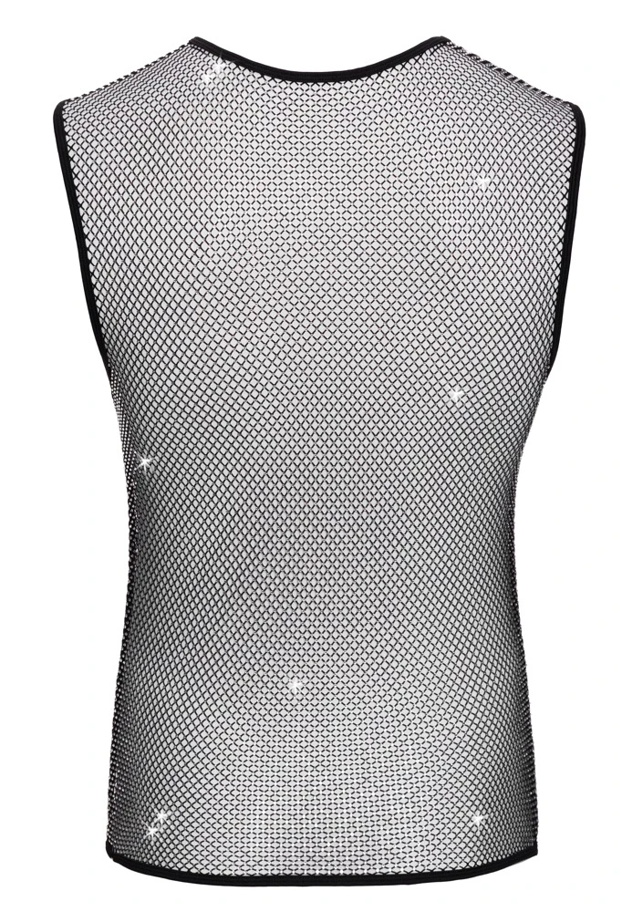 Betonendes Netz-Shirt von Svenjoyment – aufregend transparent mit funkelnden Glitzersteinchen für heiße Nächte und einen unverkennbar sexy Look