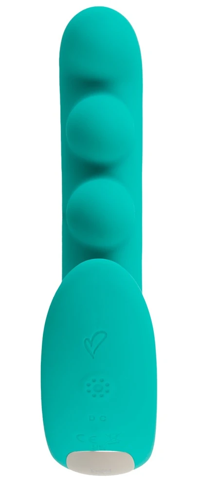 beau coeur Sylora Unique Beads, SYLORA Unique Beads Rabbitvibrator – Kugel-Design mit 10 leisen Vibrationsmodi, pulsierendem Wechselspiel und intensiver Klitoris- und Vaginalstimulation
