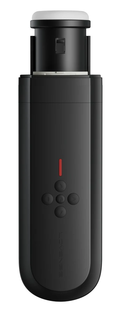 Solace, Lovense Calor Vibro-Masturbator mit Wärmefunktion, Sensortiefenvibration & anpassbarem Druckgefühl