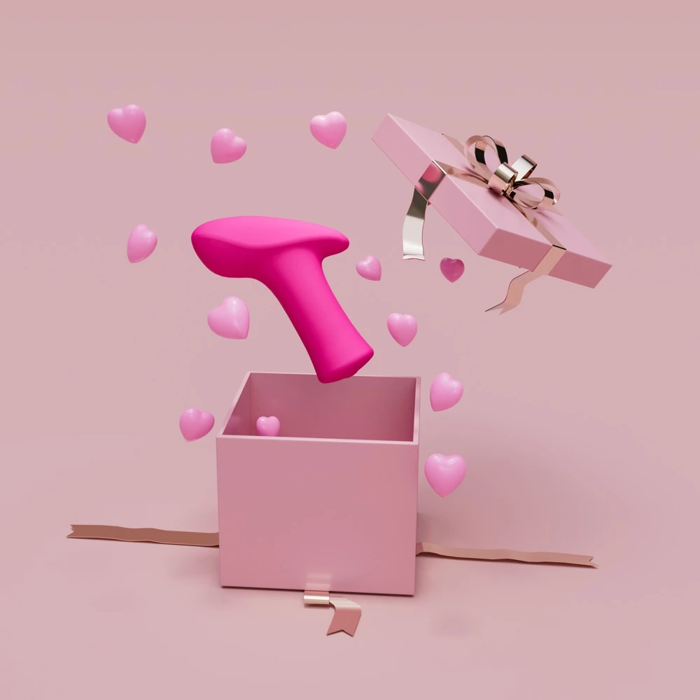 Ambi, Lovense Ambi Auflegevibrator mit App-Steuerung für intensive Klitoris-Vibes & prickelndes Lustspiel