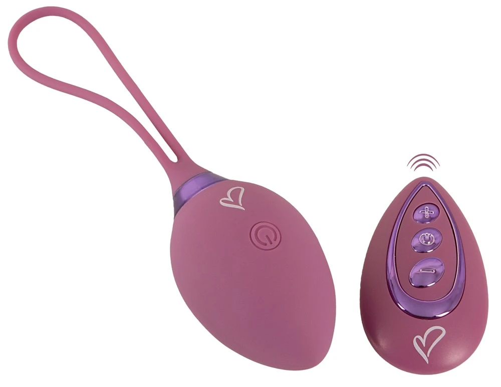 beau coeur Rovana RC Love Ball, Vibro-Liebeskugel ROVANA RC Love Ball mit Fernbedienung leise diskret 10 Vibrationsmodi 6 Intensitäten für intensives Training und Lust