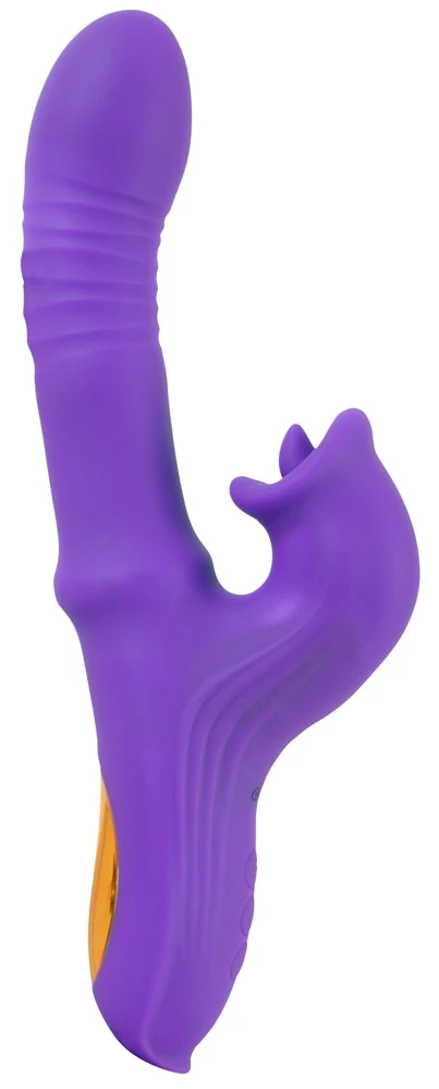 Smile Thrusting,Moving Ring Vi, Rabbitvibrator mit Stoßfunktion, beweglichem Massagering, pulsierendem Klitoris-Stimulator & 10 Vibrationsmodi von Sweet Smile