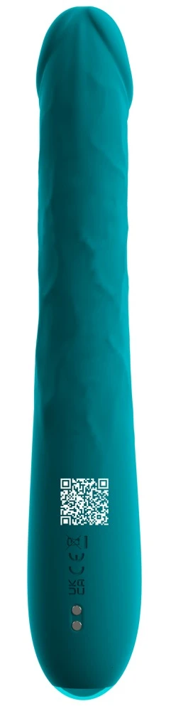 Smile Rabbit Vibrator Wiggling, Rabbitvibrator mit Wiggling-Funktion, Dual-Stimulation für Vagina & Klitoris, 10 Vibrationsmodi, luxuriöse Reizwäsche Sweet Smile