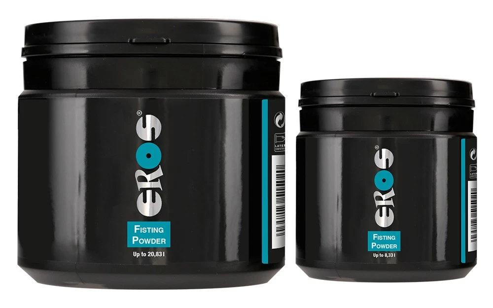EROS Fisting Powder, Fisting Powder Gleitgelpulver hochergiebig zum Anmischen mit Wasser individuell dosierbar für dünnes oder dickes Gleitgel