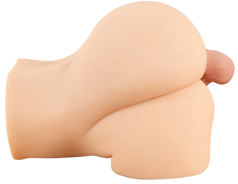 Realistixxx Deluxe Double Tors, Doppeltorso-Masturbator Deluxe mit Vagina und Anus, realistischer Männer- und Frauen-Torso für intensive Dreiersex-Feelings