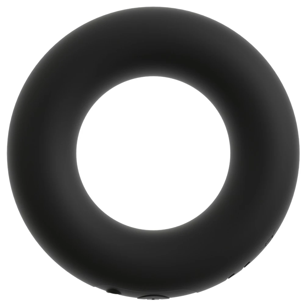 Rebel Vibrating Cock Ring, Rebel Vibro-Penisring – Prall, breit und aufregend: 10 leise Vibrationsmodi für intensive Lust zu zweit oder solo