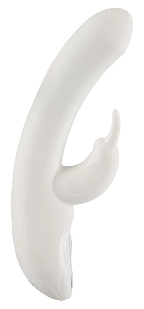 PP Dreiklang, Rabbitvibrator Drei Klang von Pepper Parties mit 3 leisen Motoren, 7 Vibrationsmodi, geschwungenem Design und Soft-Touch-Oberfläche für gezielte Stimulation von G-Zone und Klitoris in stilvoller Eleganz