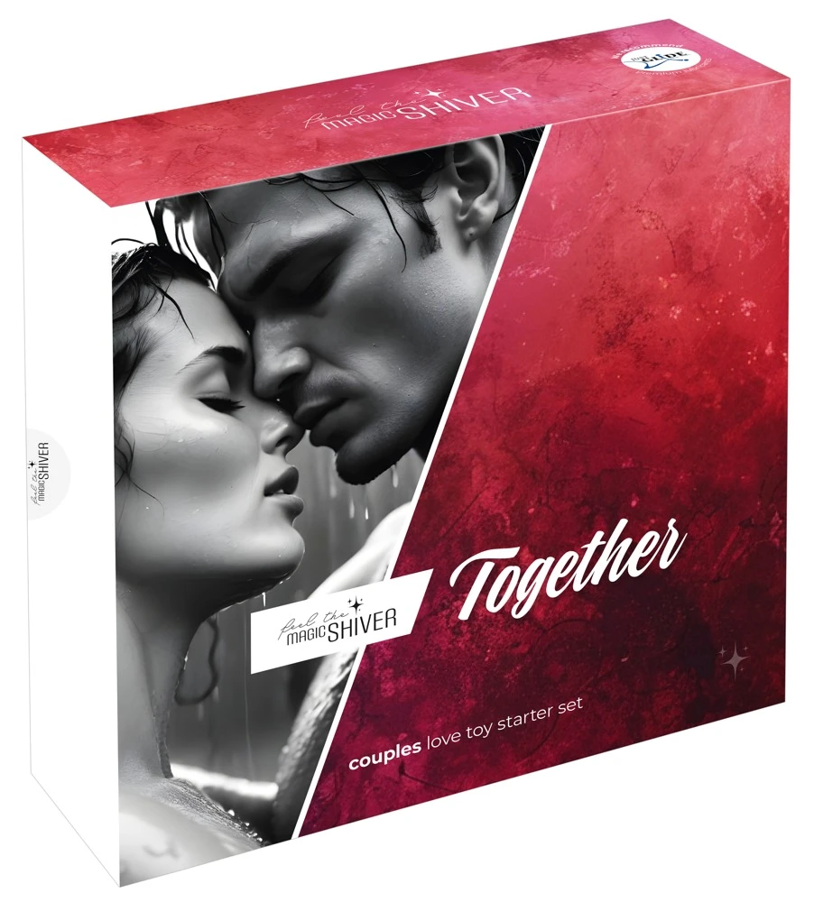 Magic shiver Together, Couples Love Toy Starter Set Together 5-teilig von Magic Shiver mit Paarvibrator Silikon-Toys Handfesseln Liebeswürfel