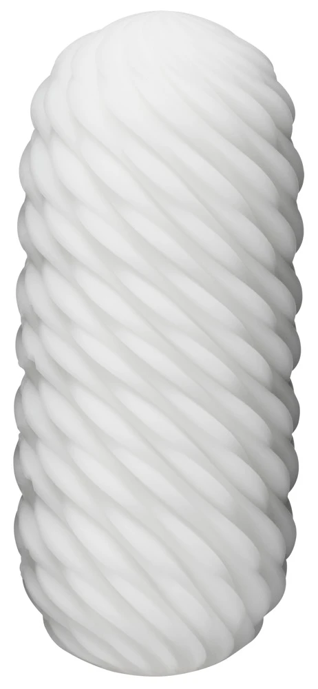 Tenga 3Dx FLOW, TENGA 3Dx FLOW Wiederverwendbarer Masturbator Softmasturbator 3D Reliefstruktur elastisches Material Handjob Toy inkl. Gleitgel