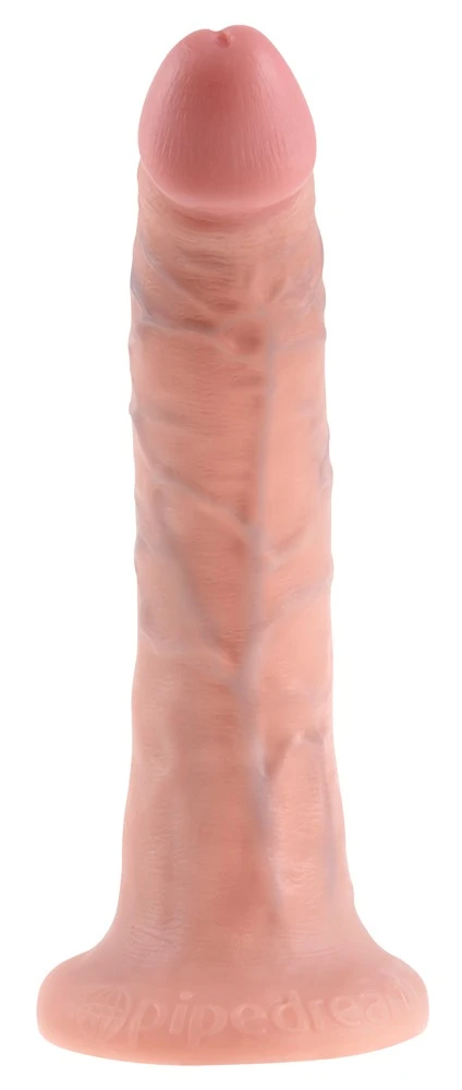 King Cock 7 Zoll Dildo mit Saugfuß