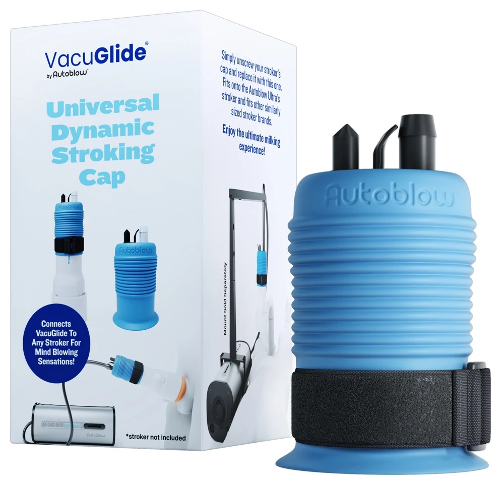 VacuGLIDE Universal Stroking C, Autoblow VacuGlide Adapter – macht jeden Stroker zur automatischen Hand- & Blowjob-Maschine für intensive Hightech-Sexerlebnisse