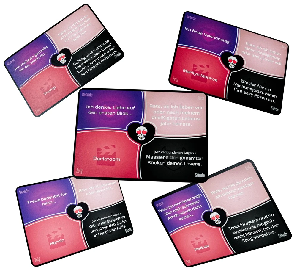 Mad Loverz Prickelndes Erotikspiel für Paare, das eure Nächte so aufregend macht wie transparente Dessous, heiße Wetlook-Lingerie und verführerische Netzdetails – voller sinnlicher Challenges für unvergessliche Spannung zu zweit