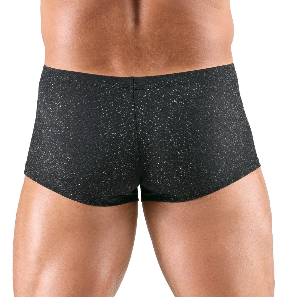 Schillernde Lurex-Pants von Svenjoyment – leicht transparent, silberglänzend und angenehm elastisch für besten Komfort