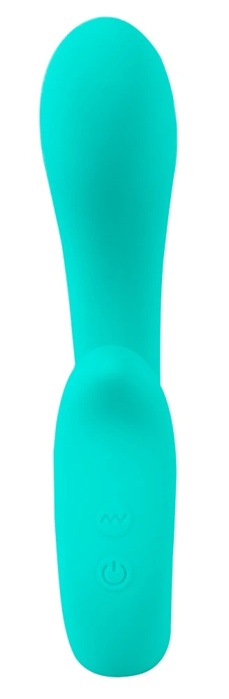 beau coeur Naira Dual Vibrator, Flexibler Doppelvibrator NAIRA Dual Heads mit 2 Power-Motoren getrennt steuerbar für vaginale und anale Stimulation